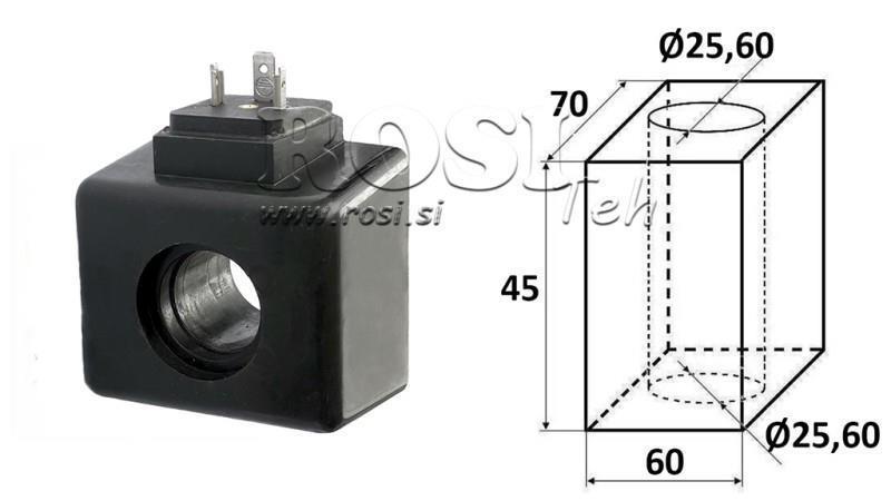 ELEKTROMAGNĒTISKĀ SPOLI 48VAC - DS5 - fi 25.6mm-45mm
