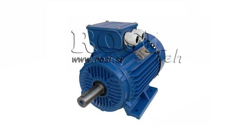 ELEKTRISK MOTOR 2P B3 3F føtter