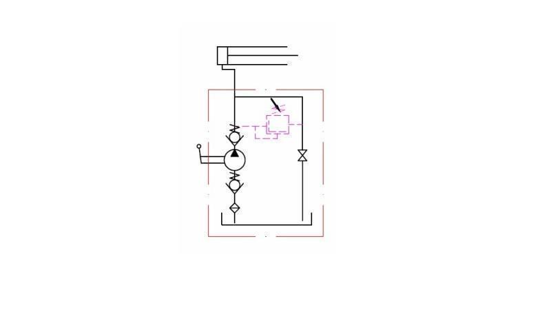ROKU PUMPĒ 25CC -SD- VIENPUSĒJA - dimensijas