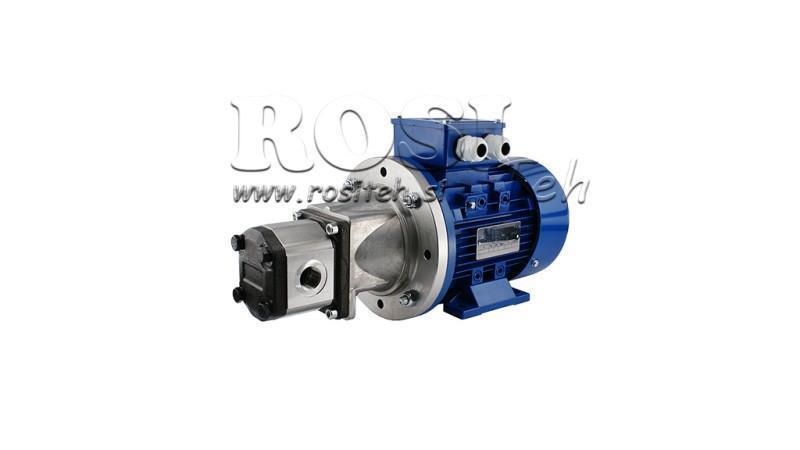 HYDRAULICKÁ PUMPA ZOSTAVA SKUPINY 1 5.8 ccm ELEKTRICKÝ MOTOR 2.2 KW (prietok = 8.2 litrov/min)