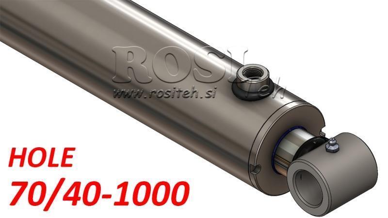 hidrauliskā cilindra caurums 70-40-1000