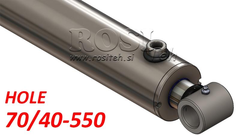 HYDRAULIKCYLINDER HÅL 70/40-550