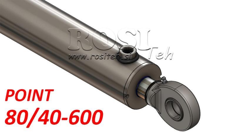 HIDRAULISKAIS CILINDRS PUNKTS 80/40-600