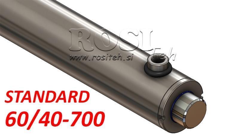 HIDRAULISKAIS CILINDRS STANDARTS 60/40-700