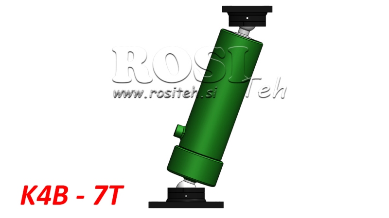 TELESKOPISKAIS CILINDRS 4 PAKĀPES  1050MM K4B-7T