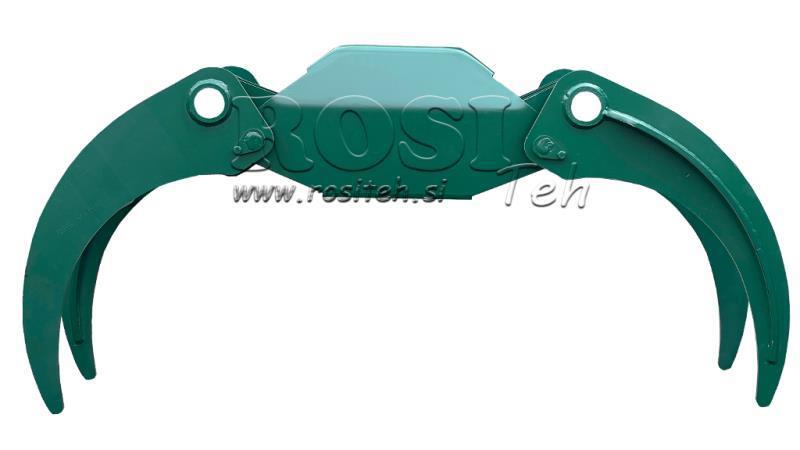 MEŽSĒJU GREIFERI BIOMASAI LG2500 KG - 1500 MM