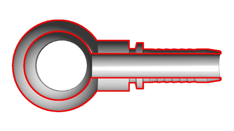 HIDRAVLIČNI PRIKLJUČEK RNM OČESNI DN6-M10x1