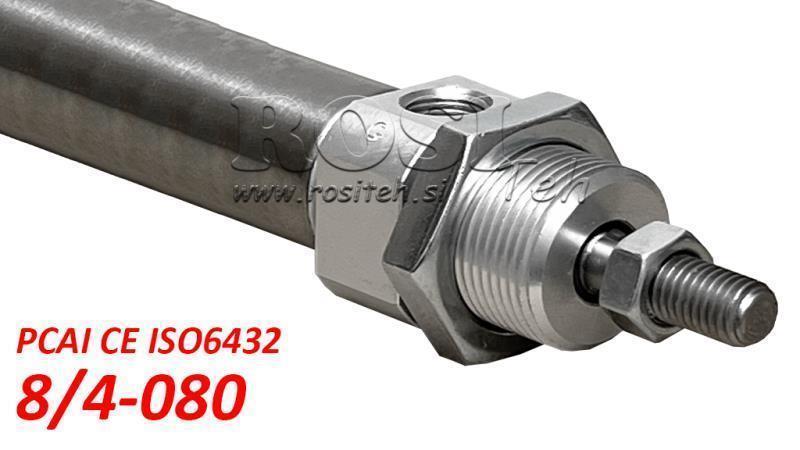 PNEIMATISKAIS CILINDRS PCAI 8/4-080 CE ISO6432
