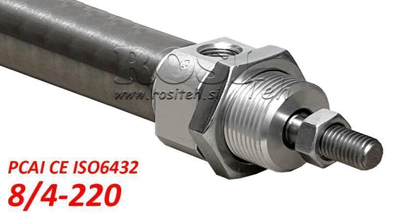 PNEIMATISKAIS CILINDRS PCAI 8/4-220 CE ISO6432