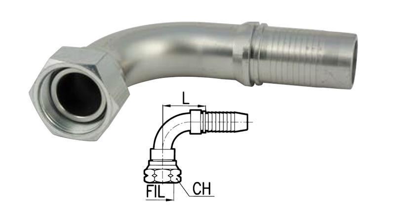 SIEVIETES BSP SAVIENOTĀJS ELBOW 90