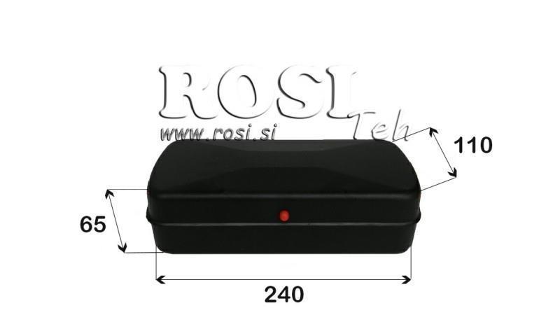 PVC BOKS 240X110X65
