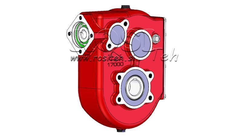 GIRKASSE - GIRKASSE RT360 FOR HYDRAULISK MOTOR MP/MR/MS FORHOLD 31.4:1