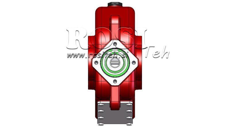 GIRKASSE - GIRKASSE RT520 FOR HYDRAULISK MOTOR MP/MR/MS FORHOLD 43.6:1