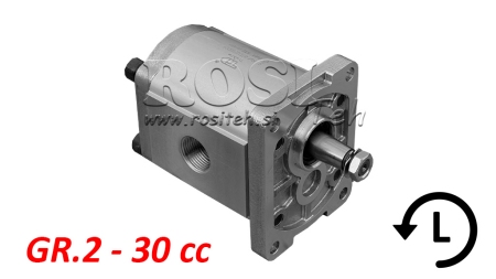 HYDRAULISK PUMPE GR.2 30 CC VENSTRE - GJENGA