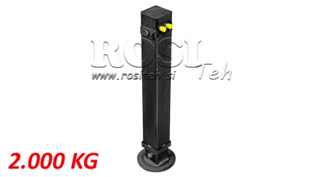 HYDRAULISCHER STÜTZBEIN DOPPELWIRKEND 450mm - 2.000kg