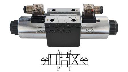 VALVOLA ELETTROMAGNETICA IDRAULICA KV-4/3 CETOP 5 12/24/230V N2