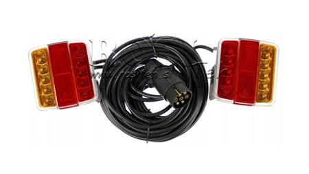 LED ZADNÍ SVĚTLO S MAGNETICKÝM KABELEM