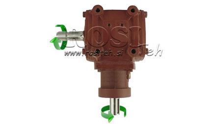 VINKELREDUCER 1:1.56 (56HK-43kW)