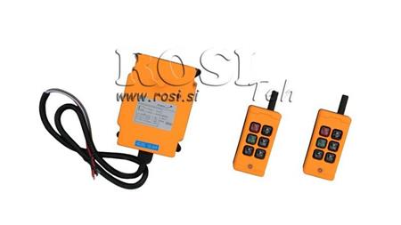 RÁDIOVÉ DIAĽKOVÉ OVLÁDANIE 4CH - 12/24V DUO