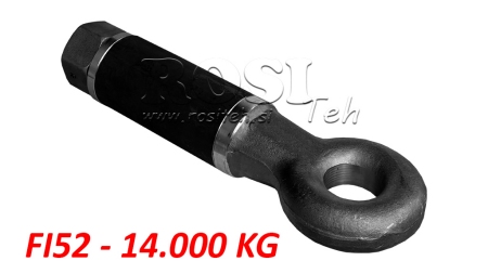 OTÁČECÍ TAŽNÝ KLOBOUK FI52 14000/3000KG