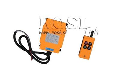 RADIO KONTROLLERIS 2CH - 12/24V