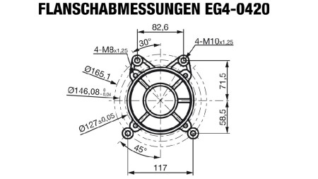 benzīna dzinējs EG4-420cc-9.6kW-13.1HP-3,600 RPM-H-KW25x88.5-roku palaišana