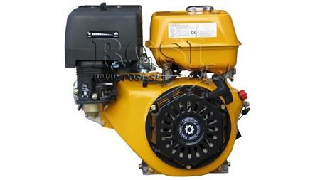 benzīna dzinējs EG4-420cc-9.6kW-13.1HP-3,600 RPM-H-KW25x88.5-roku palaišana