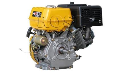 benzinový motor EG4-420cc-9.6kW-13.1HP-3,600 RPM-E-KW25x88.5-elektrický start