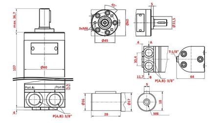 HIDROMOTORS MM 12.5 -sānu