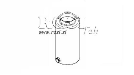 METAL RESERVOIR ROLL PP 12 LITER HORIZONTAL-VERTIKAL