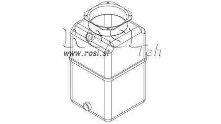 PVC RESERVOAR RULL PP 8 LITER HORIZONTAL-VERTIKAL