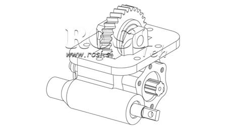 HIDRODINAMISKĀ PUMPA - ISUZU MSB 5S VACUUM