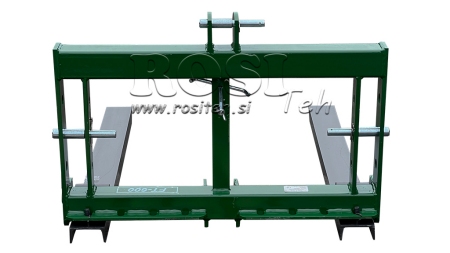 TRAKTORA TRĪSPUNKTU PALĒTAS FORKAS 600KG