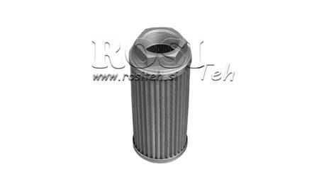 HYDRAULISK SUKSEFILTER METALL 1 1/2 - 90 LIT