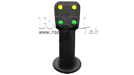 ATTĀLINĀTAIS KONTROLES JOYSTICK - 4 POGAS