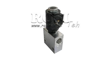 Divvirzienu vārsts 1/2 (NO) 12V - 60 litri