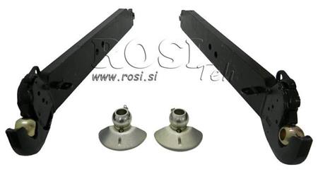 ZVEDACÍ RAMENA TRAKTORU TŘÍBODOVÉ HYDRAULIKY CBM 120x35 mm - 950mm AŽ 140HP