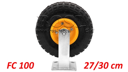 PNEIMATISKAIS RITEŅŠ 27/30cm AR FIKSĒTU PAMATNI FC100