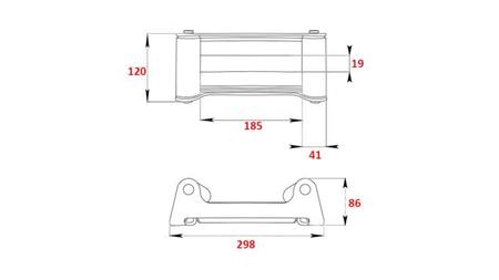 RULLEGUIDE FOR STÅL KABEL DWM, DWH, DWT, DWHI 9000-22000