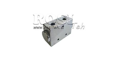 HIDRAULISKĀ IZPLATĪŠANAS VĀRSTA PLŪSMAS V1022 DFL 6-10 lit - 3/8 - 250 bar (max.300 bar) METĀLS