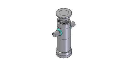 2032S -TELESCOPIC CYLINDER STANDARD/BALL 3 STAGES STROKE 593 DIAMETER 95