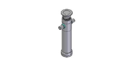 2038S -TELESCOPISKA CILINDRA STANDARTS/BALL 3 POSMI STROKE 1490 DIAMETRS 95