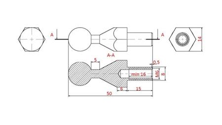 JOYSTICK NIMCO BOLA TURĒTĀJS