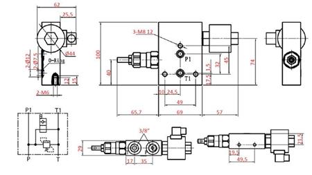 VSTUPNÝ SEGMENT BY-PASS S BEZPEČNOSŤOU PRE YEAT-ODNÍMATEĽNÝ VENTIL 12V