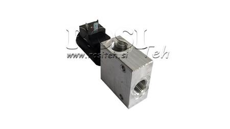 Divvirzienu vārsts 1/2 (NO) 12V - 60 litri