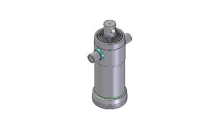 3054F -TELESCOPIC CYLINDER STANDARD/HOLE 5 STAGES STROKE 1880 FI 152