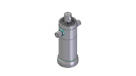3057F -TELESCOPISKAIS CILINDRS STANDARTS/CAURUMS 5 POSMI PĀRVADĀJUMS 830 FI 152
