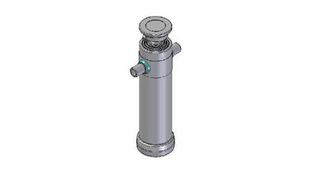 3067S -TELESCOPIC CYLINDER STANDARD/BALL 4 STAGES STROKE 1390 DIAMETER 112