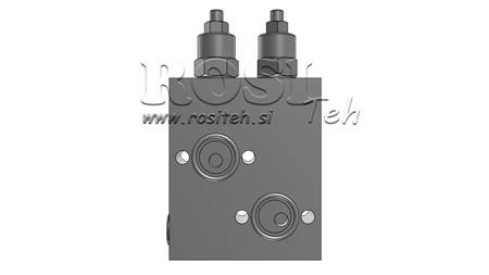 VENTIL FOR HYDRAULISK BREMSE AV HYDRAULISK MOTOR KPBR-250/1/D