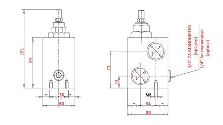 HIDROVĀRSTA SPIEDIENA REGULATORS VMPP 1' 50-400 BAR - 160lit